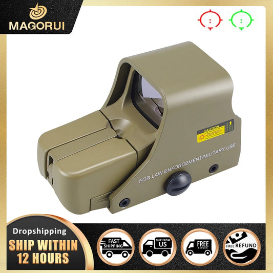 551 Red Green Dot Optic Scope Hunting Red Dot Reflex Sight