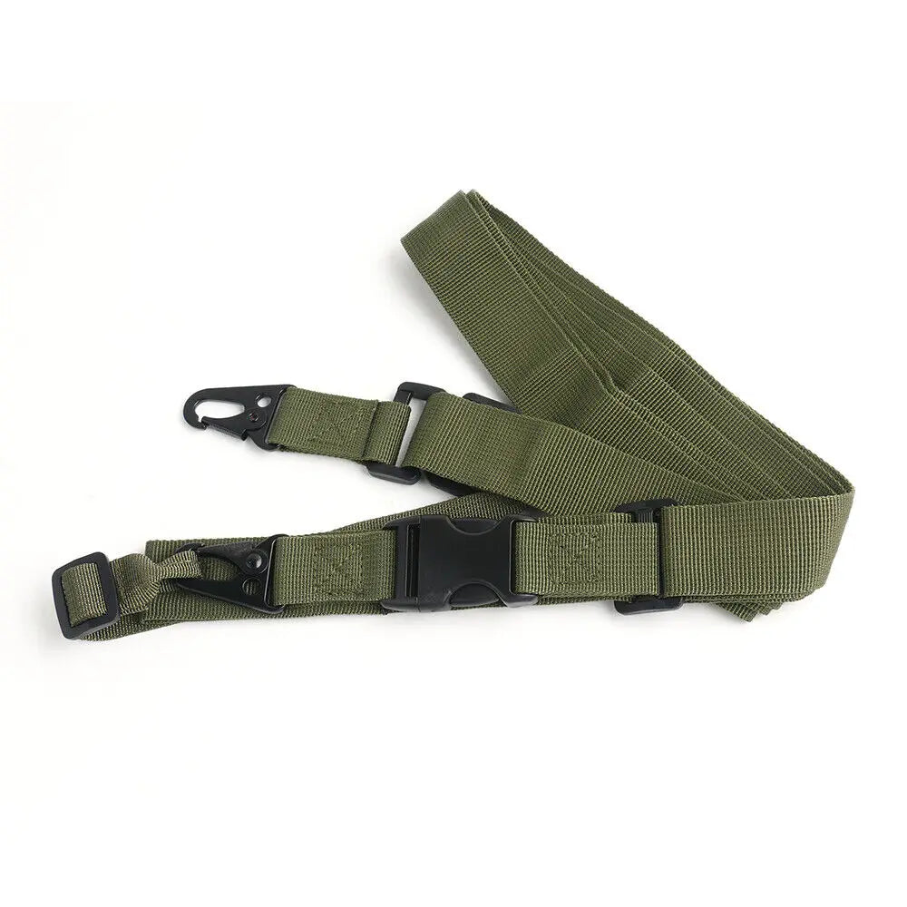 Three 3 Point Sling Rifle Gun Adjustable Strap