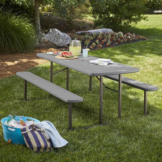 Outdoor Living 6 Ft Folding Picnic Table