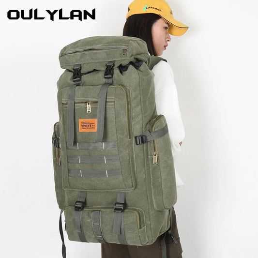 80L 600D Nylon Waterproof Trekking Hunting Bags