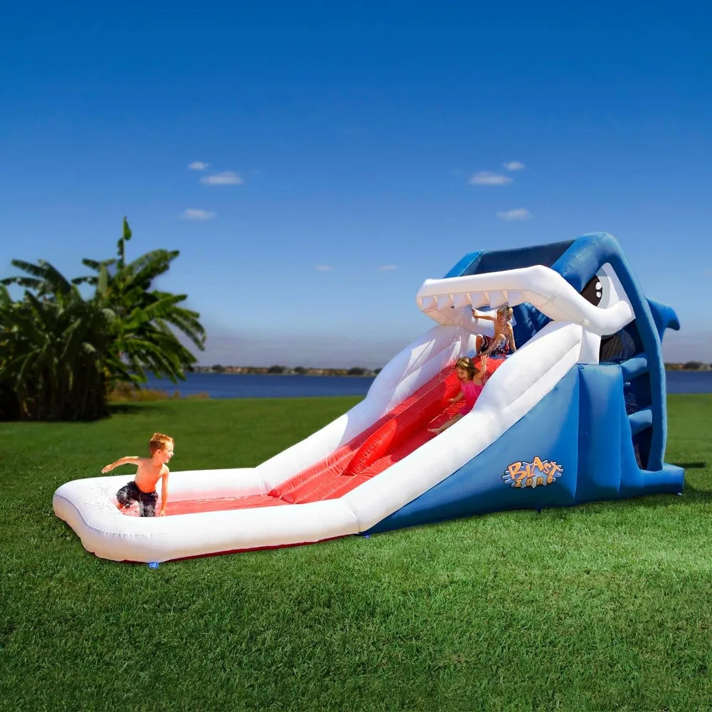 Great White 21' Long Inflatable Water Slide