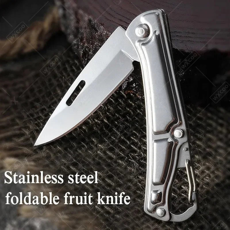 12PCS Stainless Steel Folding Knife Camping Knife