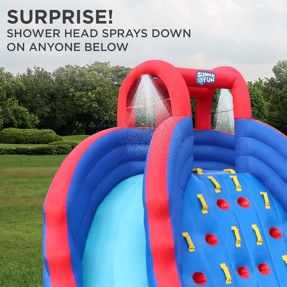 Ultra Climber Inflatable Water Slide Park