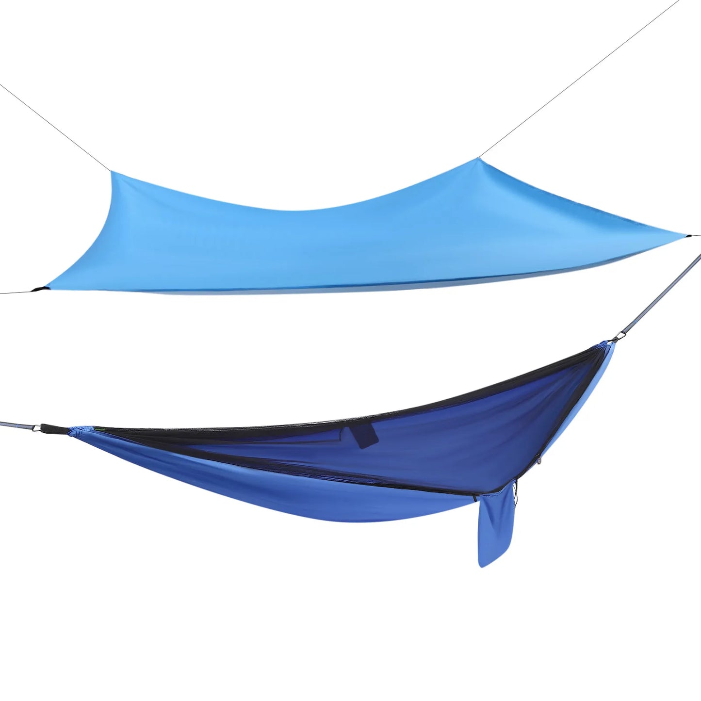 Camping Hammocks With Rain Fly Tarp For Backpacking And Travel