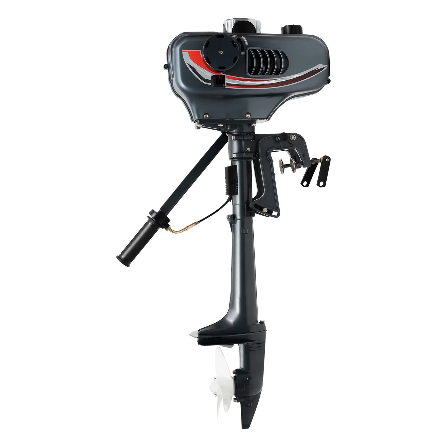 2 Stroke Outboard Motor 3.5 HP Fishing Boat Engine CDI Water Cooling Short-Shaft 2500W Water Cooled Fishing Boat  Engine