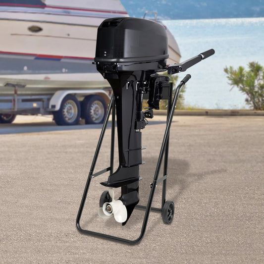 Electroplated Foldable Heavy Duty Outboard Autoboard Motor Boat Carrier