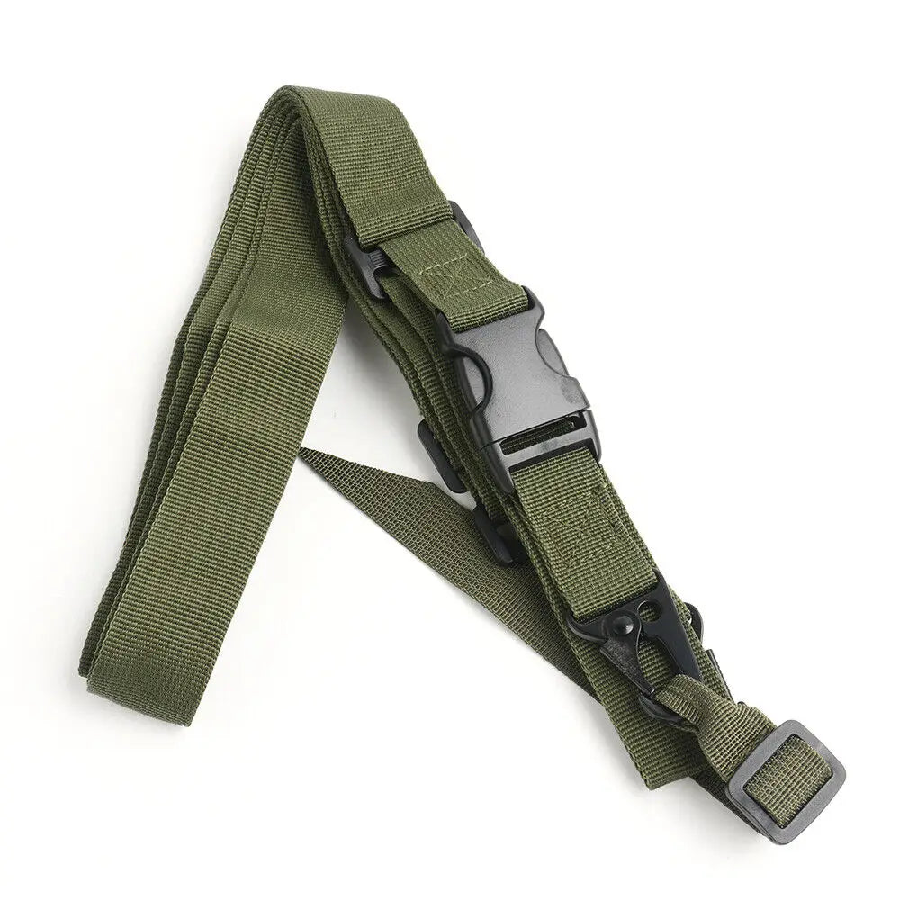 Three 3 Point Sling Rifle Gun Adjustable Strap