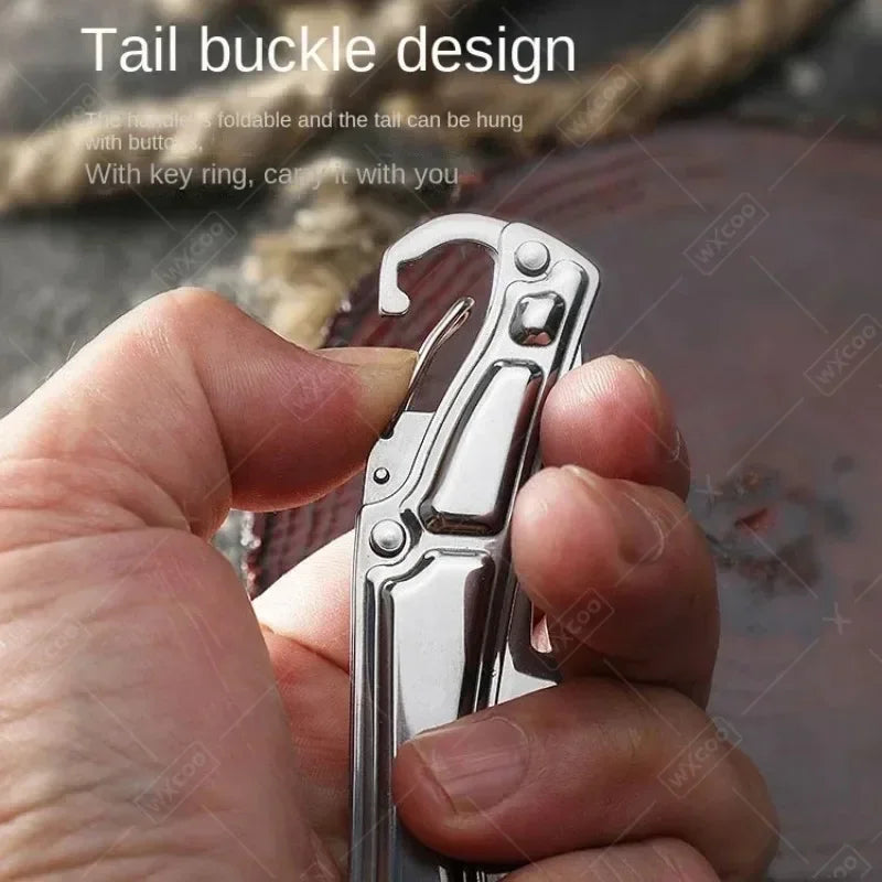 12PCS Stainless Steel Folding Knife Camping Knife