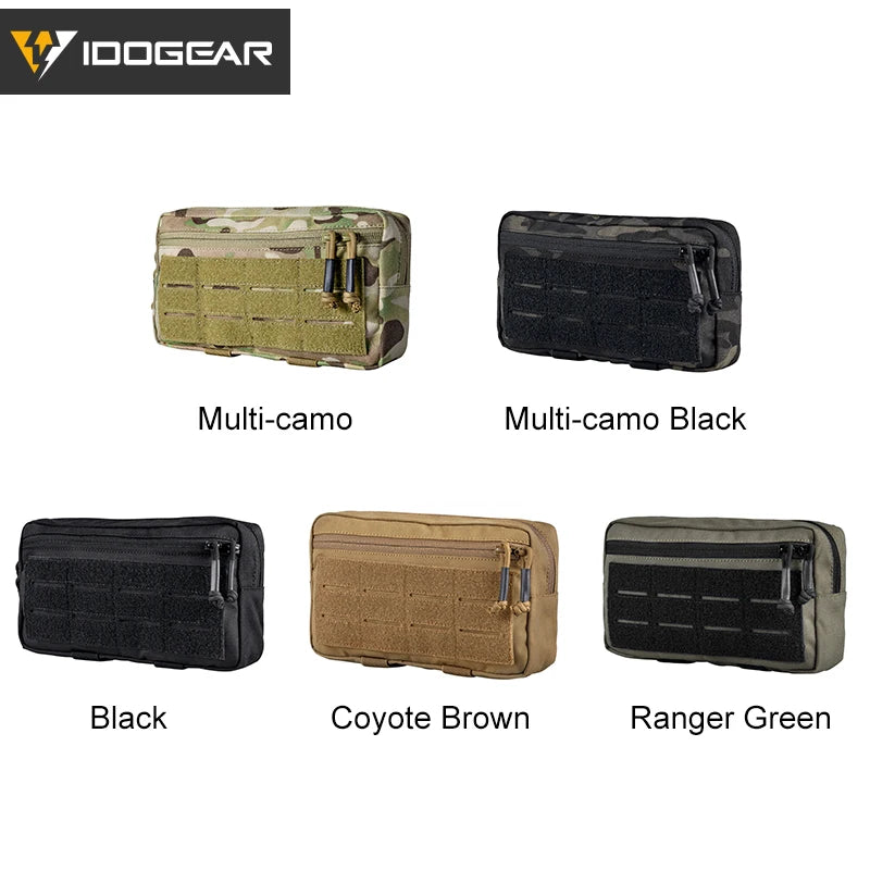 IDOGEAR Tactical Pouch MOLLE Pouch EDC Bag Accessory Utility Pouch Multi-function Tool Bags