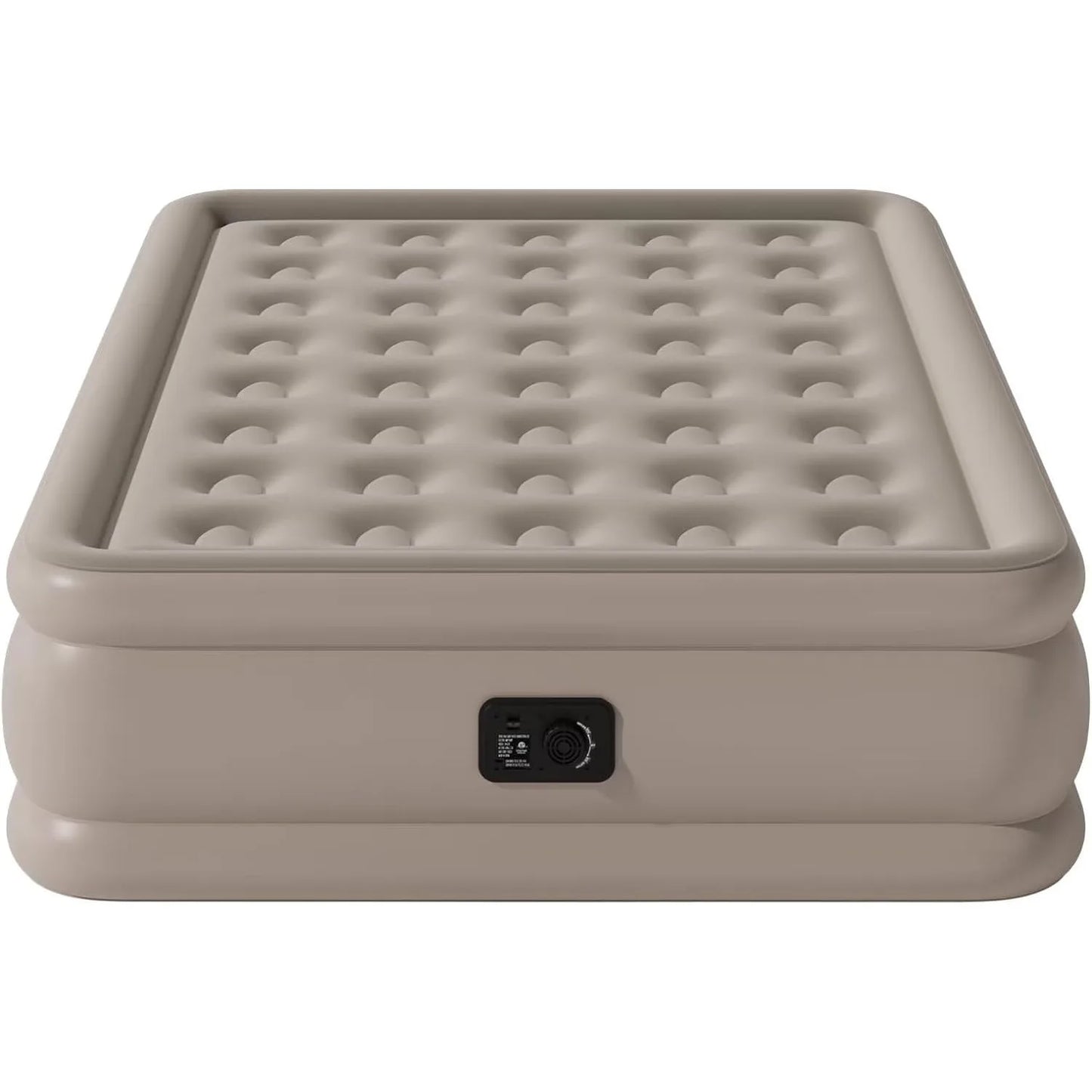 Full Size Air Mattress with Built-in Pump Coil Beam