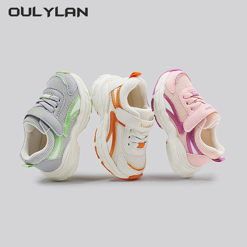 Comfortable Sneakers 3 4 5 year old Baby Walking Shoes Spring Autumn Soft Sole Boys Girls Breathable Mesh Non slip Sports Shoes