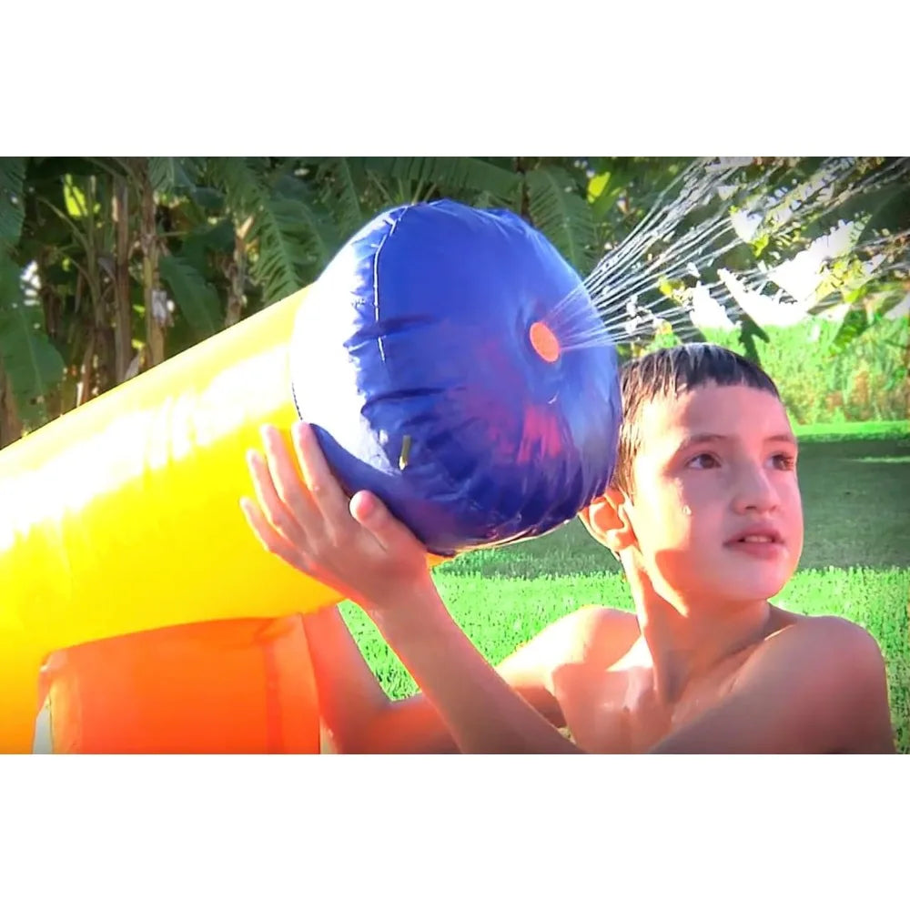 Pirate Bay - 20x12 Huge Wet/Dry Bounce House Water Park Blower