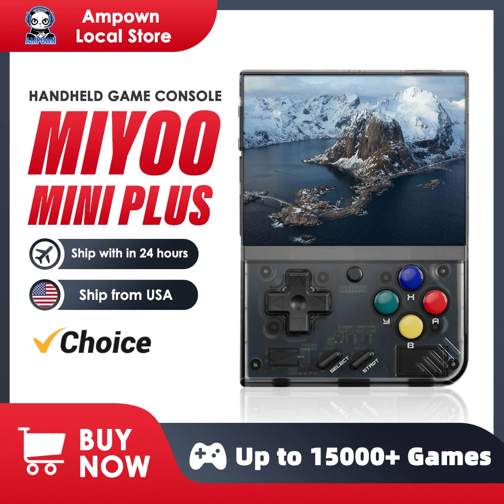 MIYOO Mini Plus Portable Retro Handheld Game Console