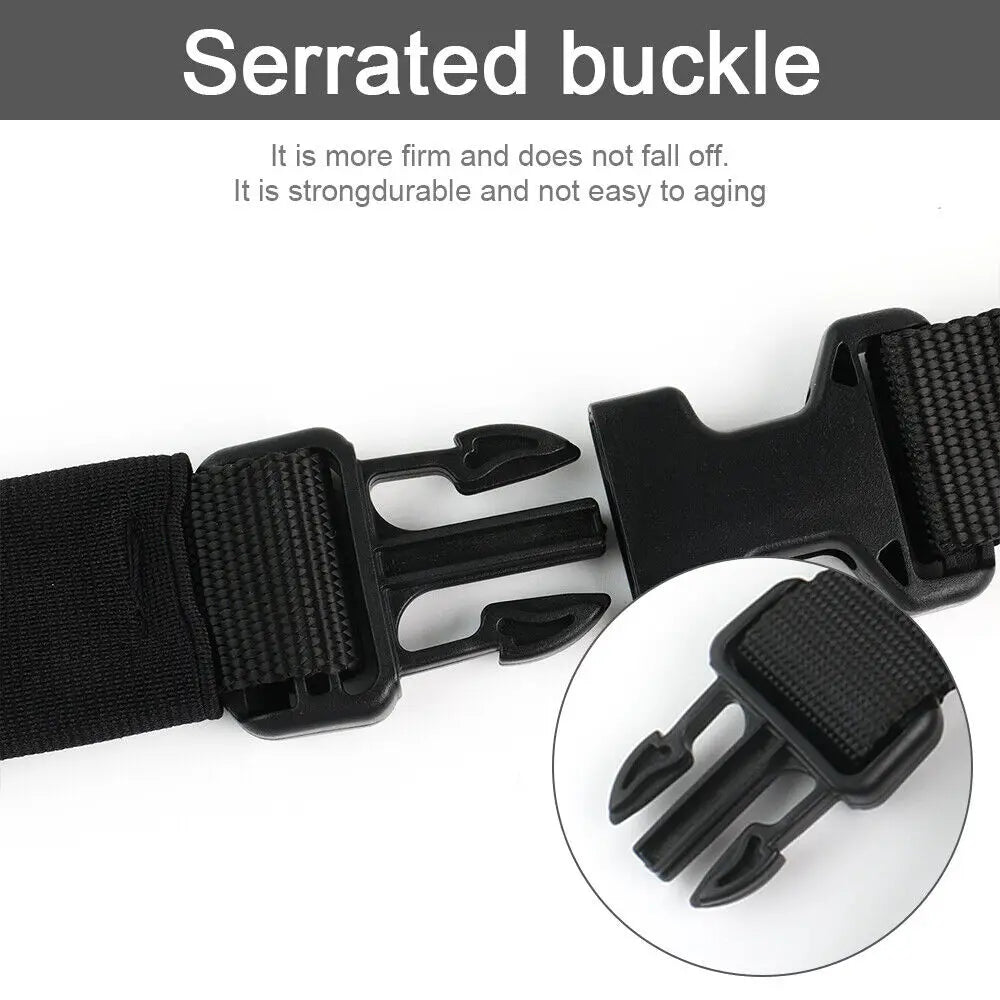 Rifle One Single Point Sling Strap Rifle Gun Sling w/ QD Buckle&Shoulder Pad