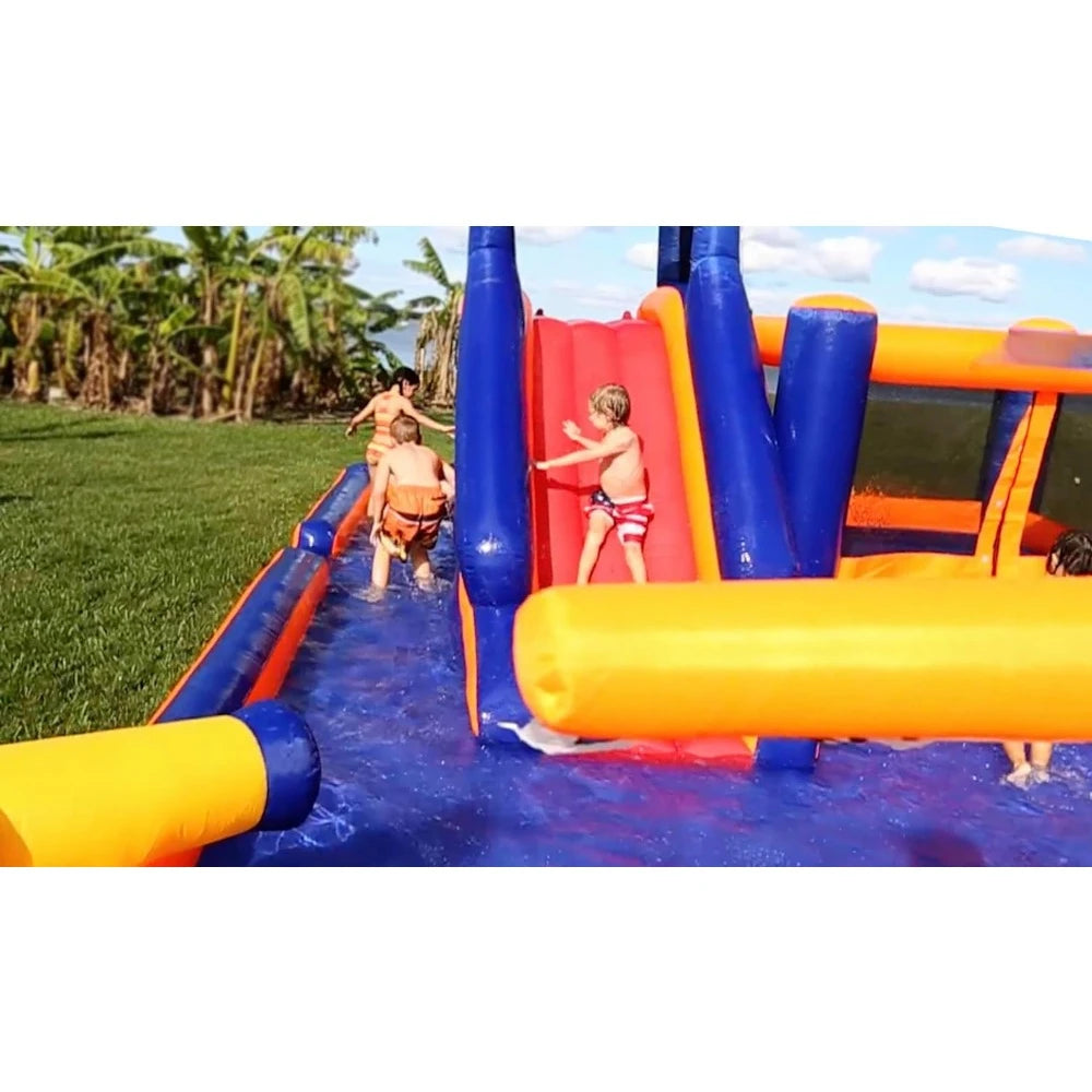 Inflatable Water Slide With Blower Large - Slide