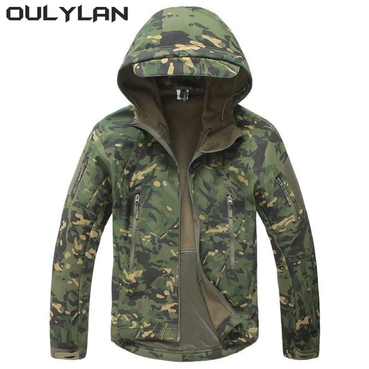 Oulylan Waterproof Soft Shell Camouflage Jacket