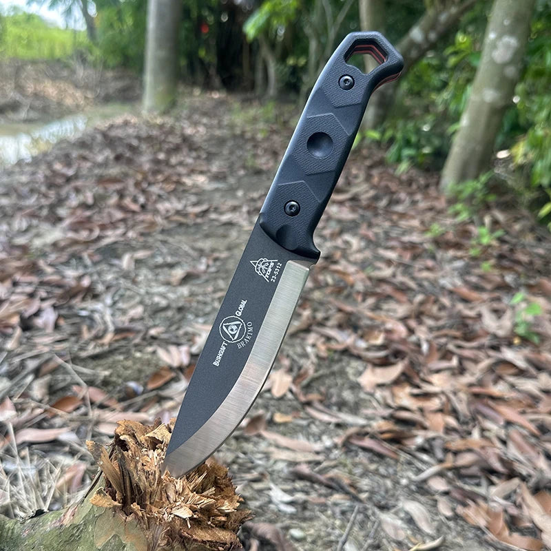 TOPS Portable straight knife Outdoor knife Field Survival Knife