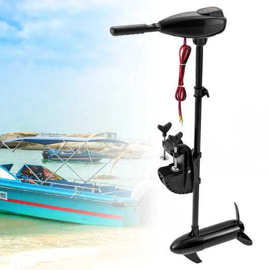 Outboard Brush Fishing Boat Engine Professional Heavy Duty Electric Trolling Motor 12V/24V 80lbs/85lbs