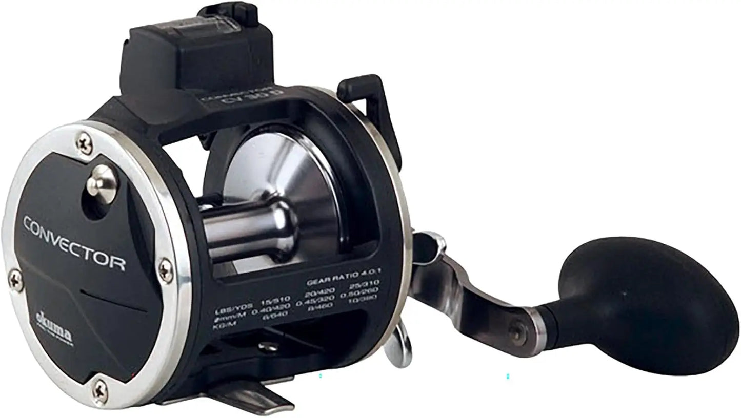 Convector Line Counter Levelwind Trolling Reel