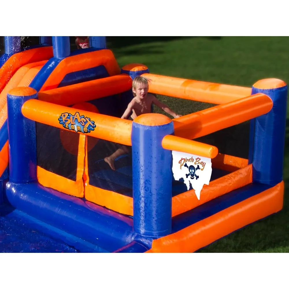 Pirate Bay - 20x12 Huge Wet/Dry Bounce House Water Park