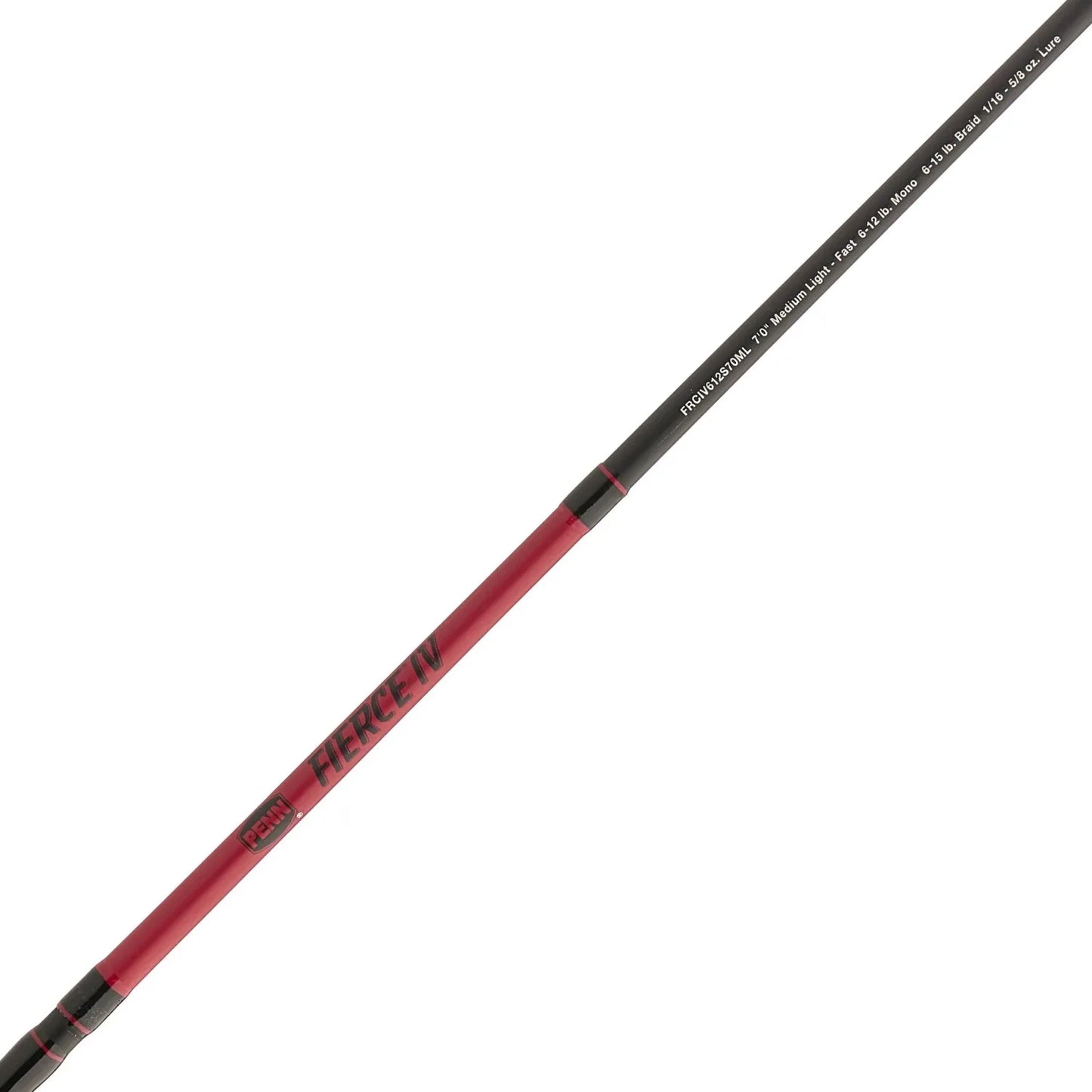 PENN 7’ Fierce IV Fishing Rod and Reel Spinning Combo