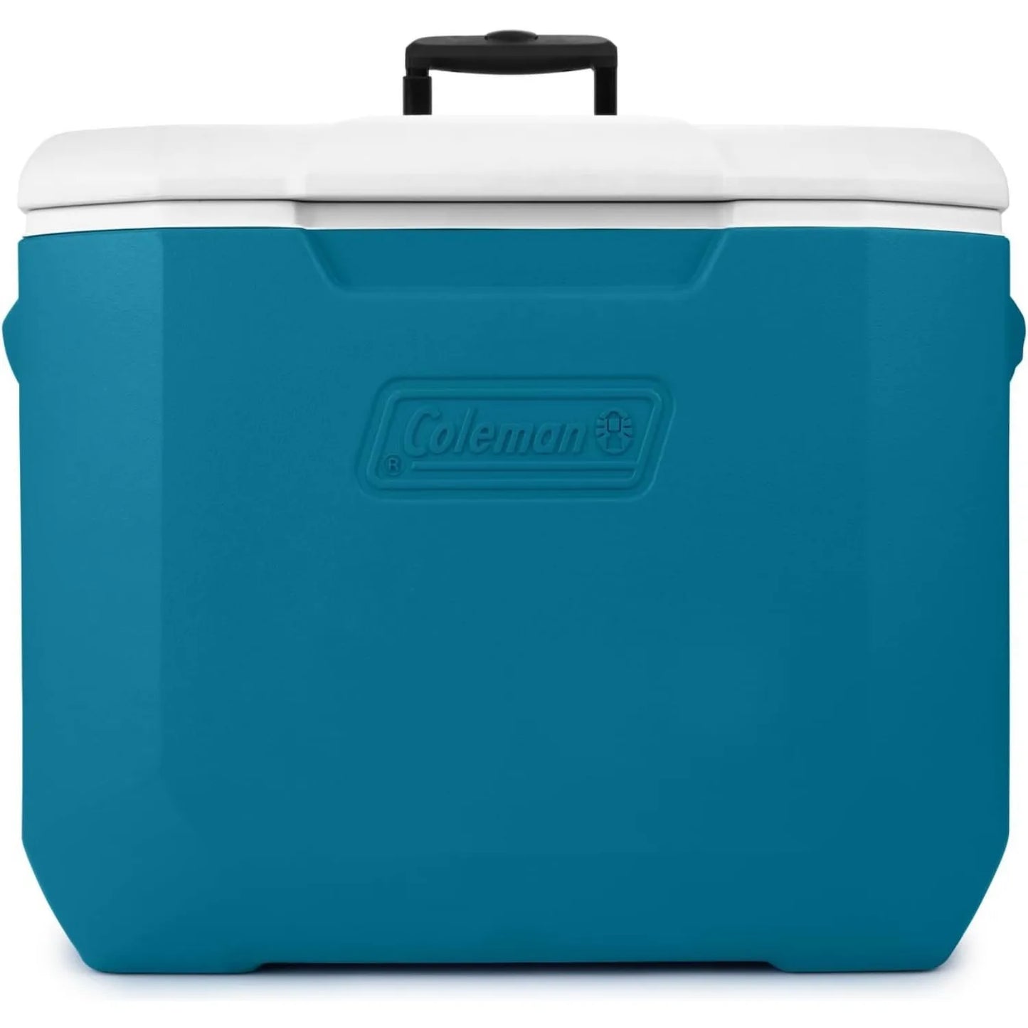 Coleman Chiller Series 60qt Wheeled Portable Cooler, Insulated Hard Cooler with Ice Retention & Heavy-Duty Wheels & Handle