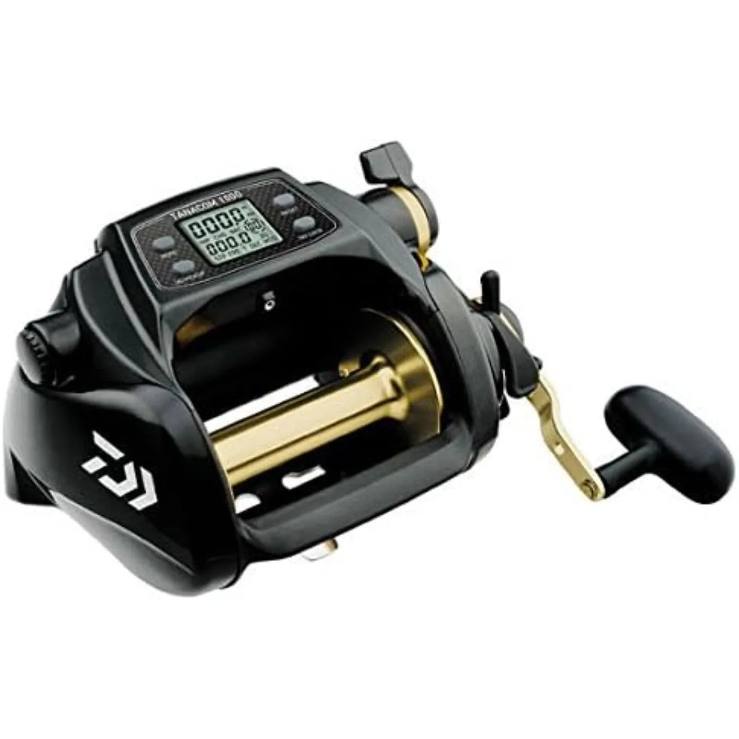 TANACOM1000 Dendoh Fishing Reel, 30-40 lb, Black