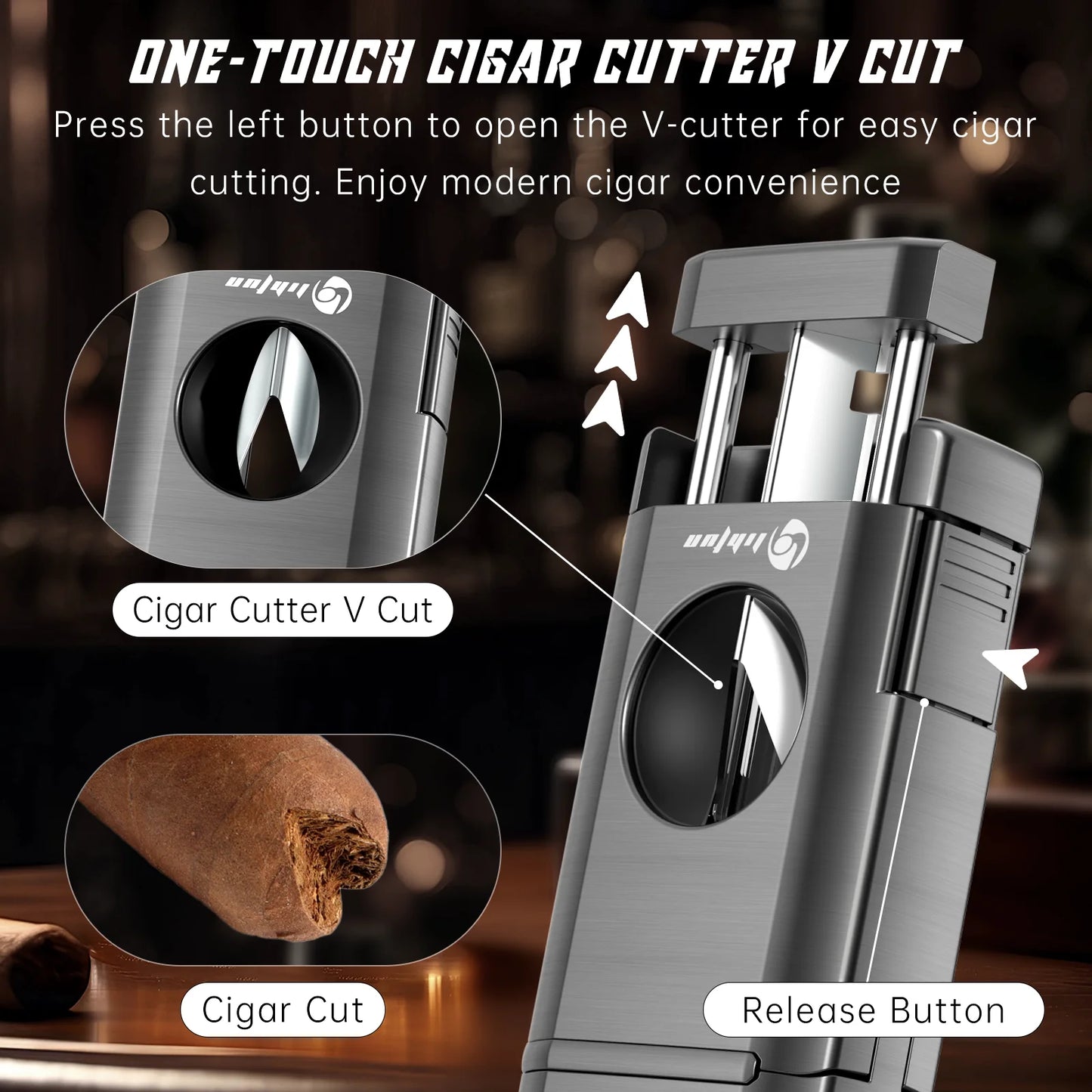 Cigar Lighter,Multi-Function Torch Lighter