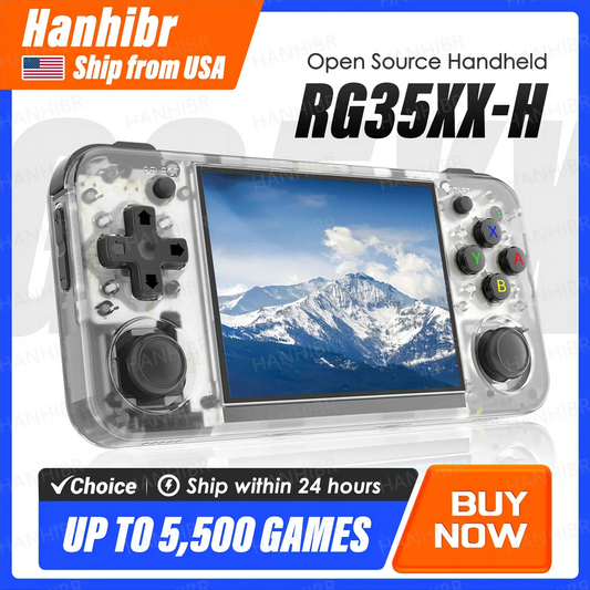 ANBERNIC RG35XX H Handheld Game Console 3.5''IPS Screen