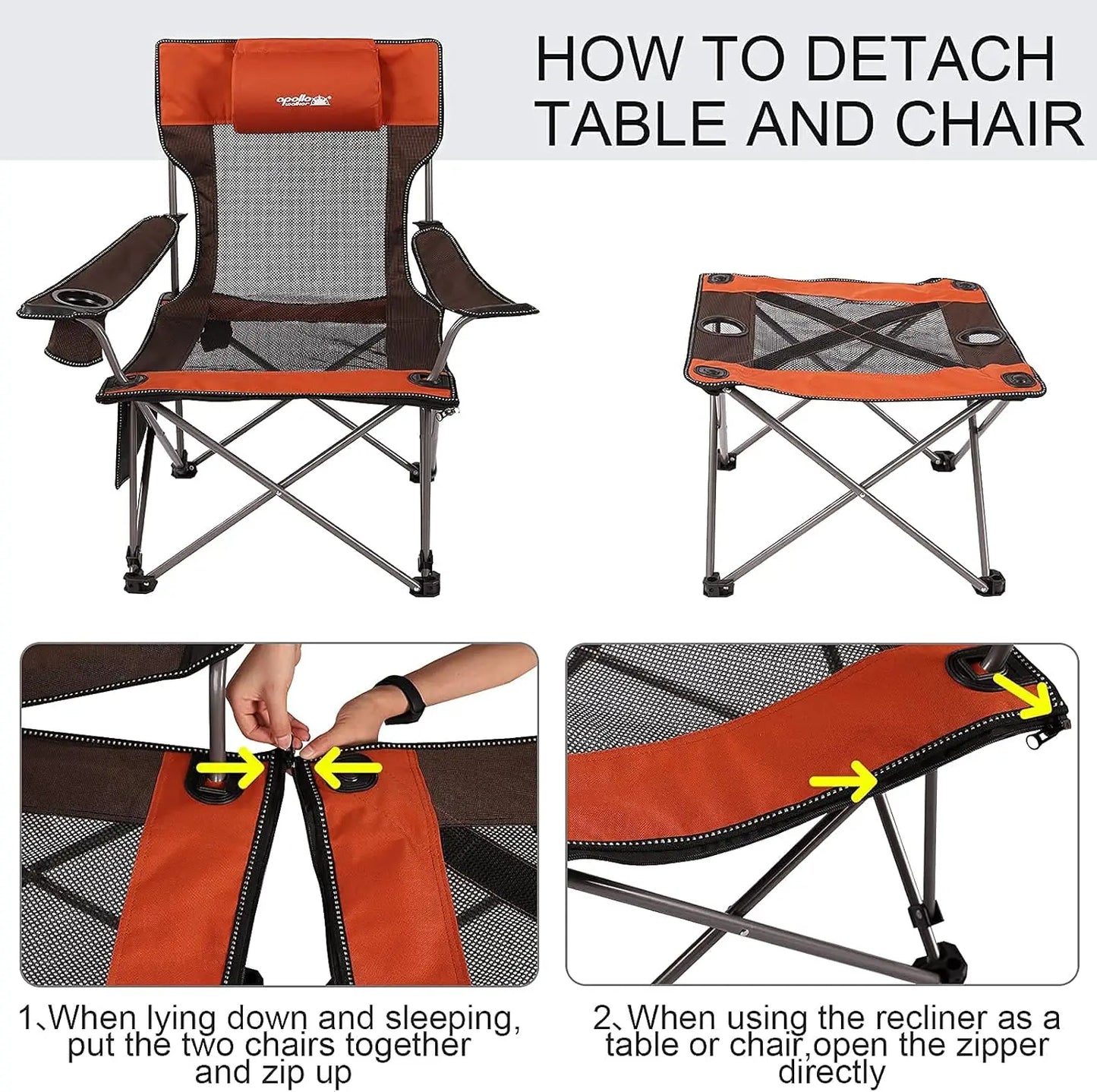 walker Folding Camp Chairs Beach Chairs