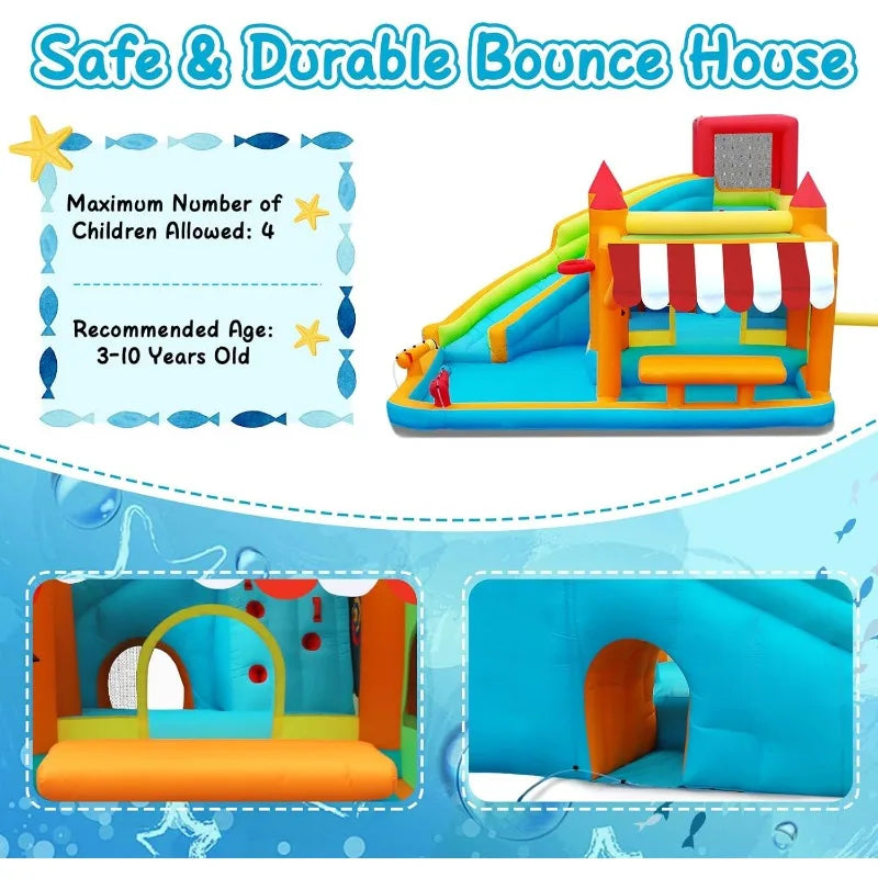 Inflatable Bounce House Water Slide, Bounce House