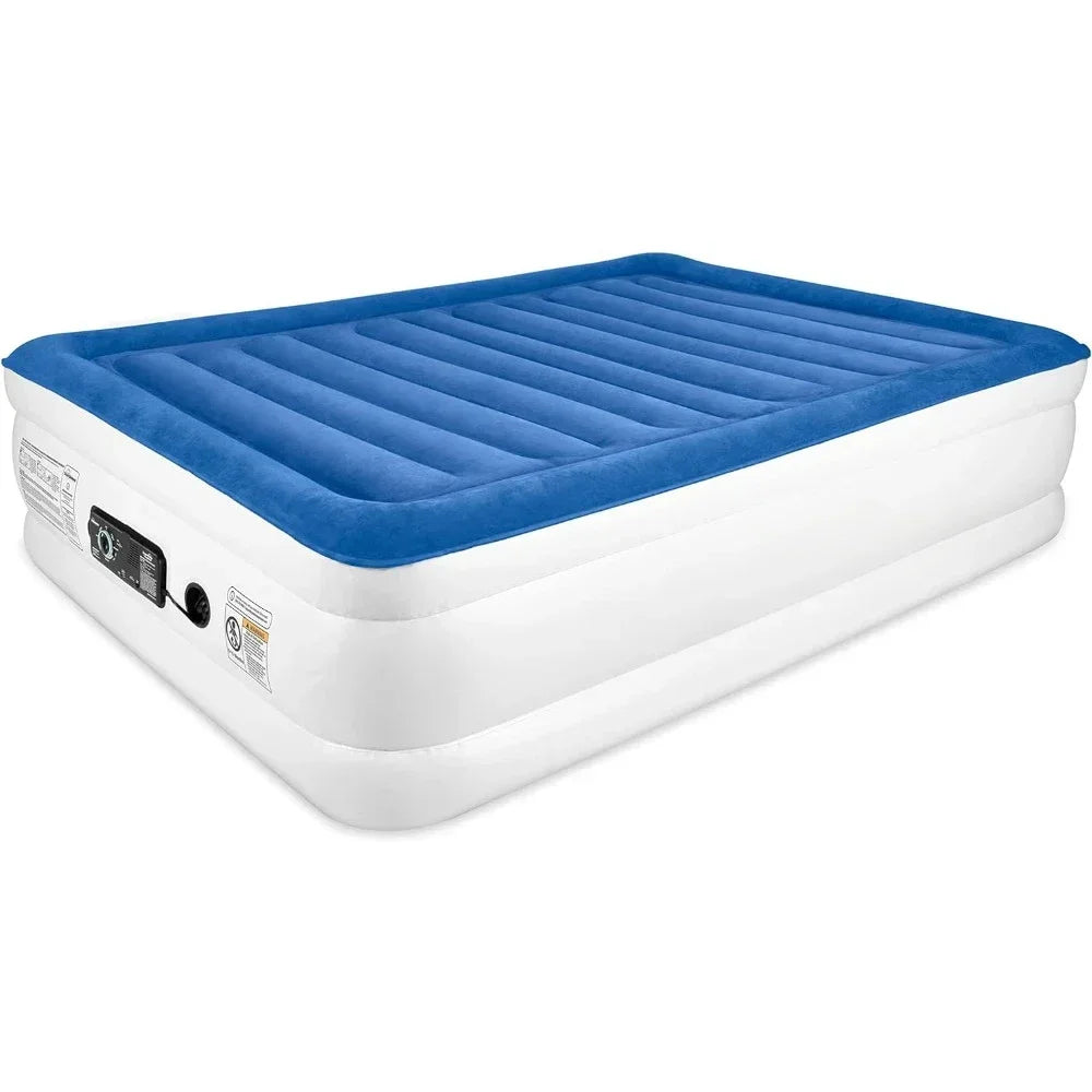 Air Mattress, Series Air Mattress with Dual Smart Pump Technology, Air Bed