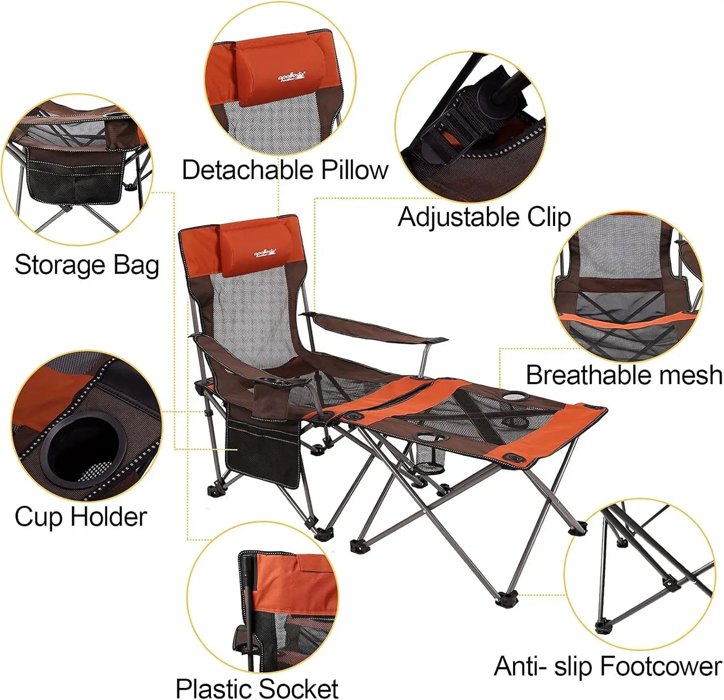 walker Folding Camp Chairs Beach Chairs