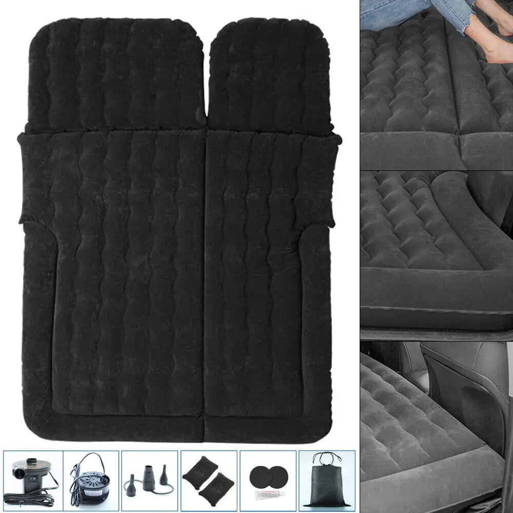 Air Travel Bed Flocking Bed SUV/Car 2 Pillow