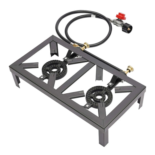 Double Head Fierce Gas Stove