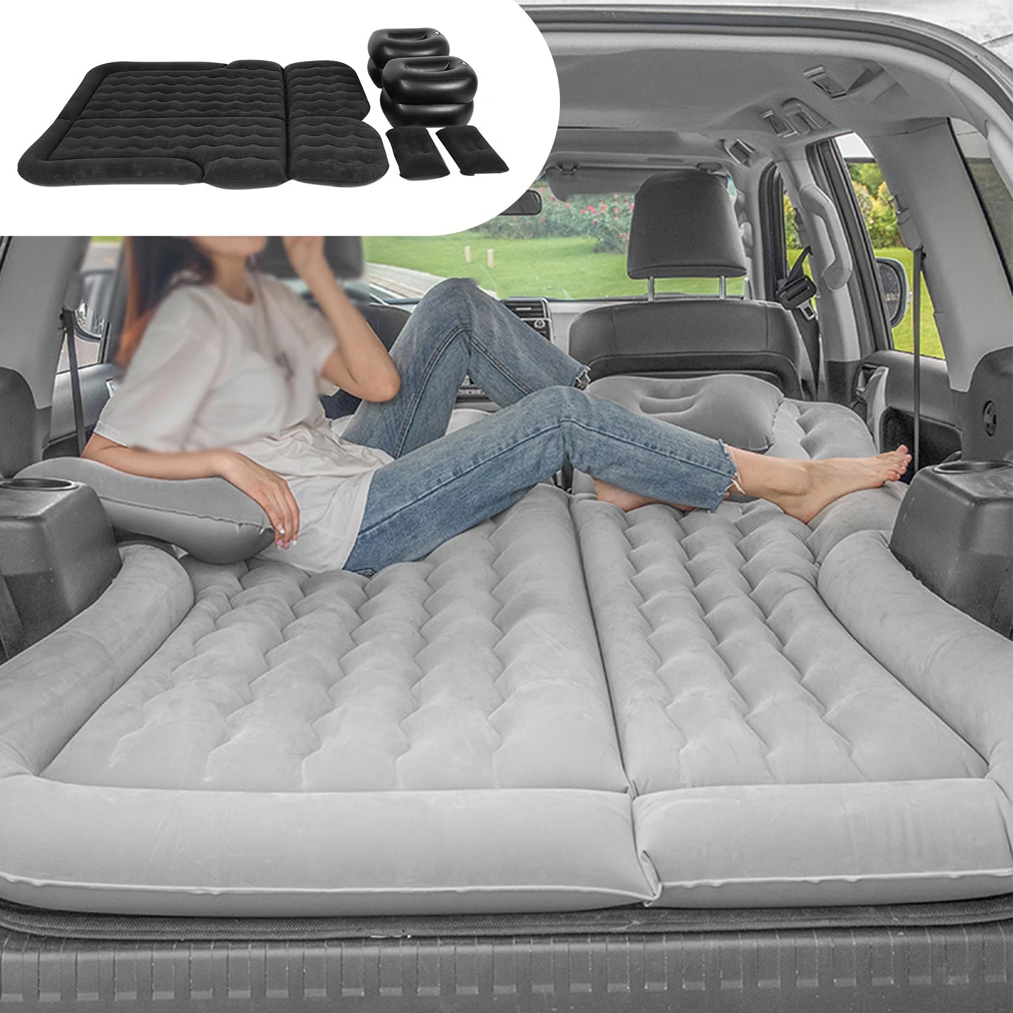 Camping Bed Car Air Bed Car Air Mattress Vehicle Inflatable