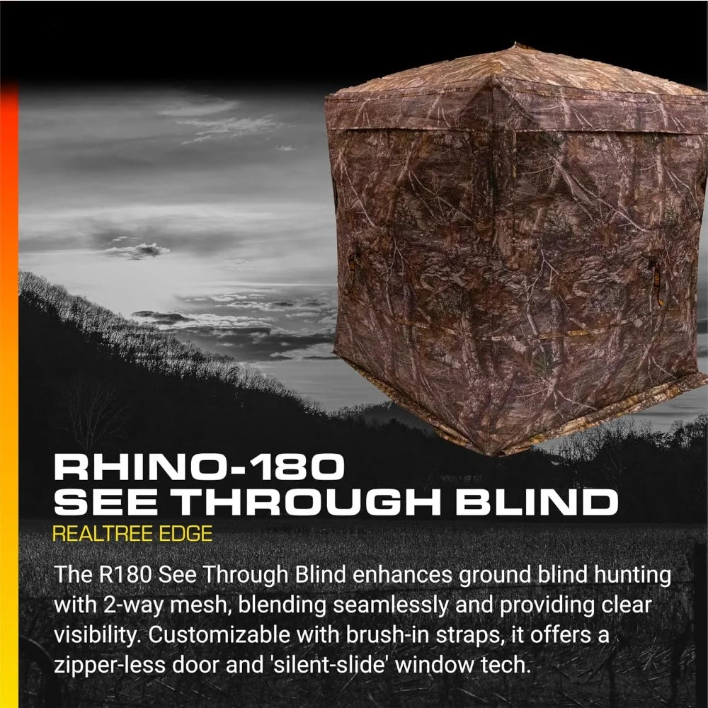 3 Person See Through Hunting Ground Blind