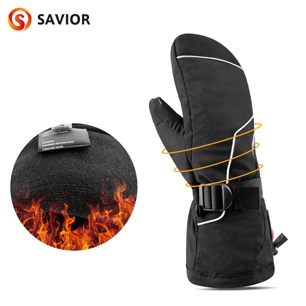 Winter Gloves 3M Cotton Heating Hand Warmer Electric Thermal Gloves