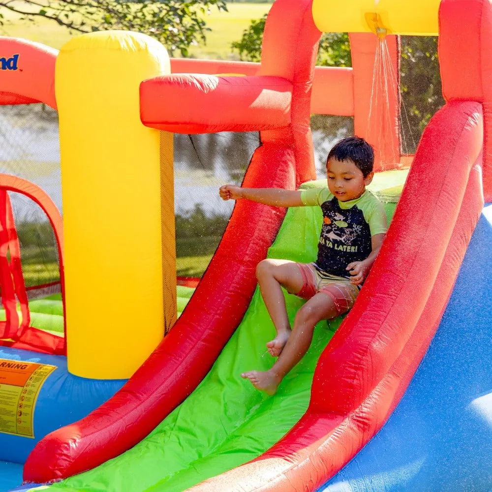 Bounceland Jump and Splash Adventure Bounce House or Water Slide All in one