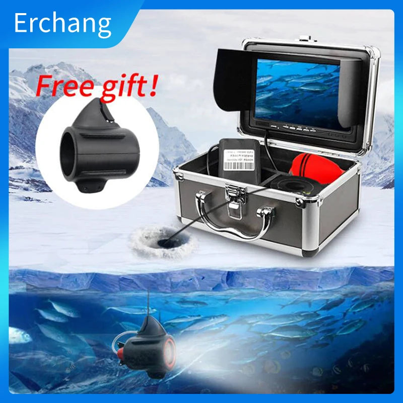 Erchang  Ice Fishing Camera （DVR）Infrared Night Version Lights 15m/30m 1000TVL Underwater Fishfinder Winter Camera For Fishing