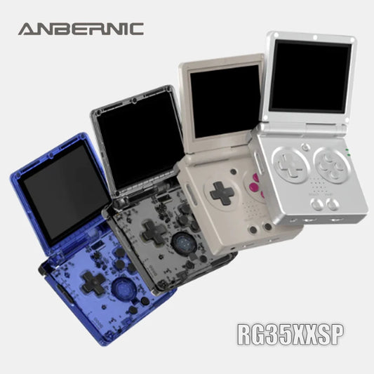 ANBERNIC RG35XXSP Retro Handheld Game Console 3.5-inch IPS Screen