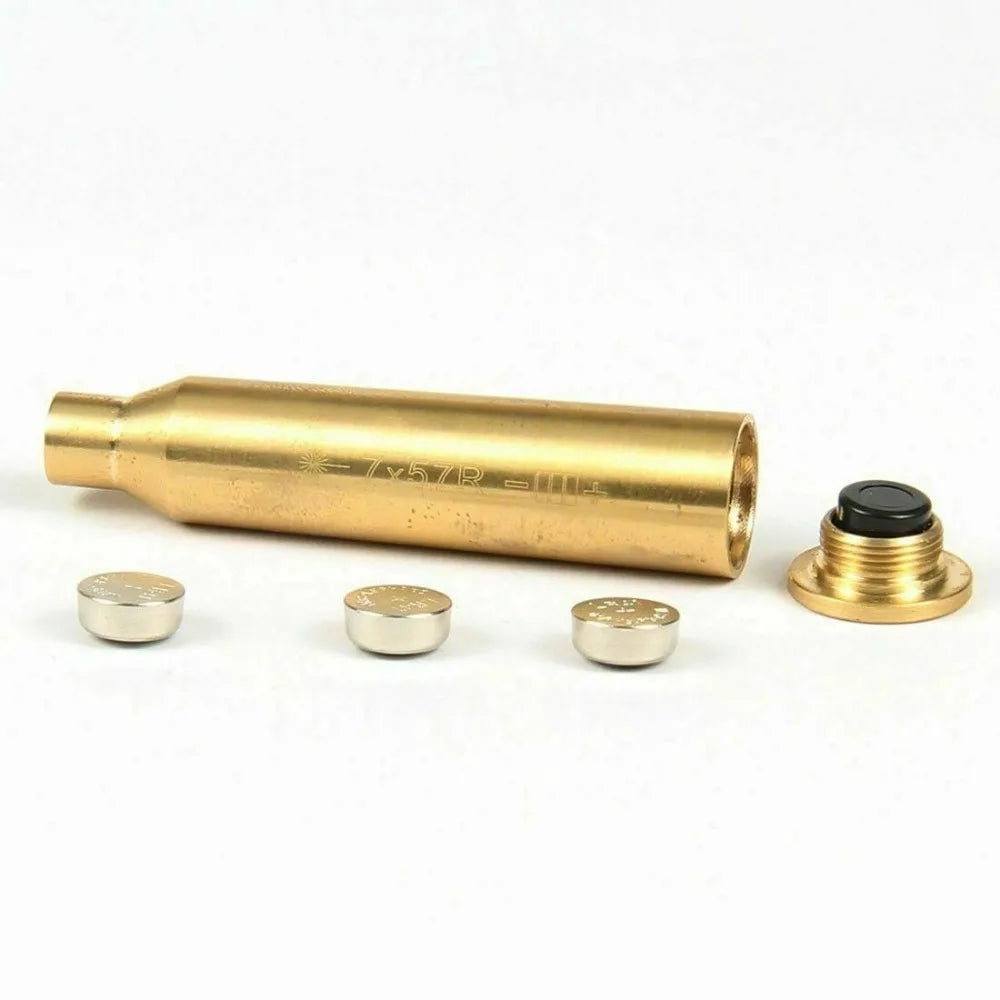 Cartridge Brass Boresighter Red Dot Laser Sight