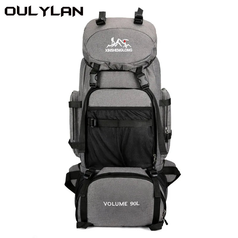 Oulylan 90-liter Camping Extra Large Large Capacity Traveling Luggage Bag