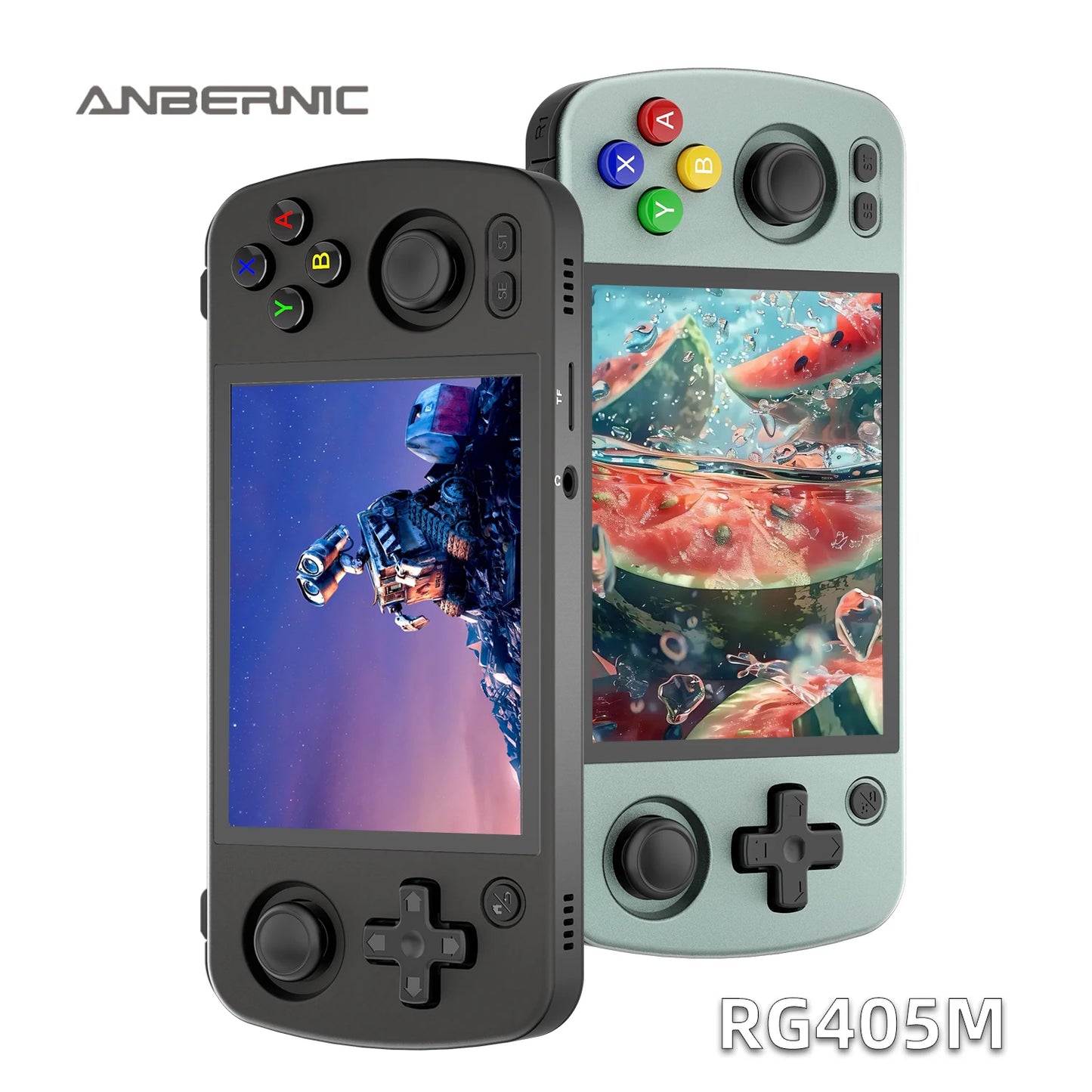 ANBERNIC RG405M Metal Handheld Game Console Android 12 System Unisoc Tiger T618 4 Inch IPS Screen