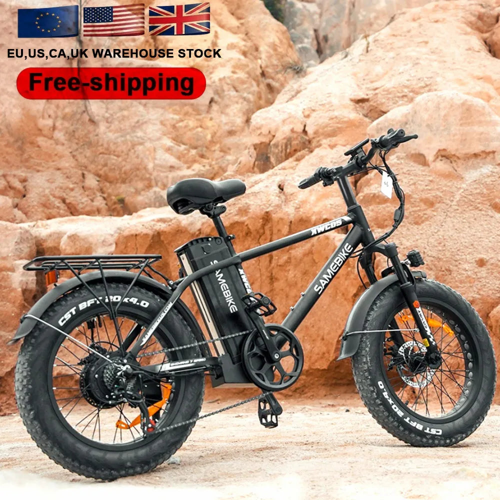 Samebike XWC05 20"*4.0 Fat Tires Electric Bike