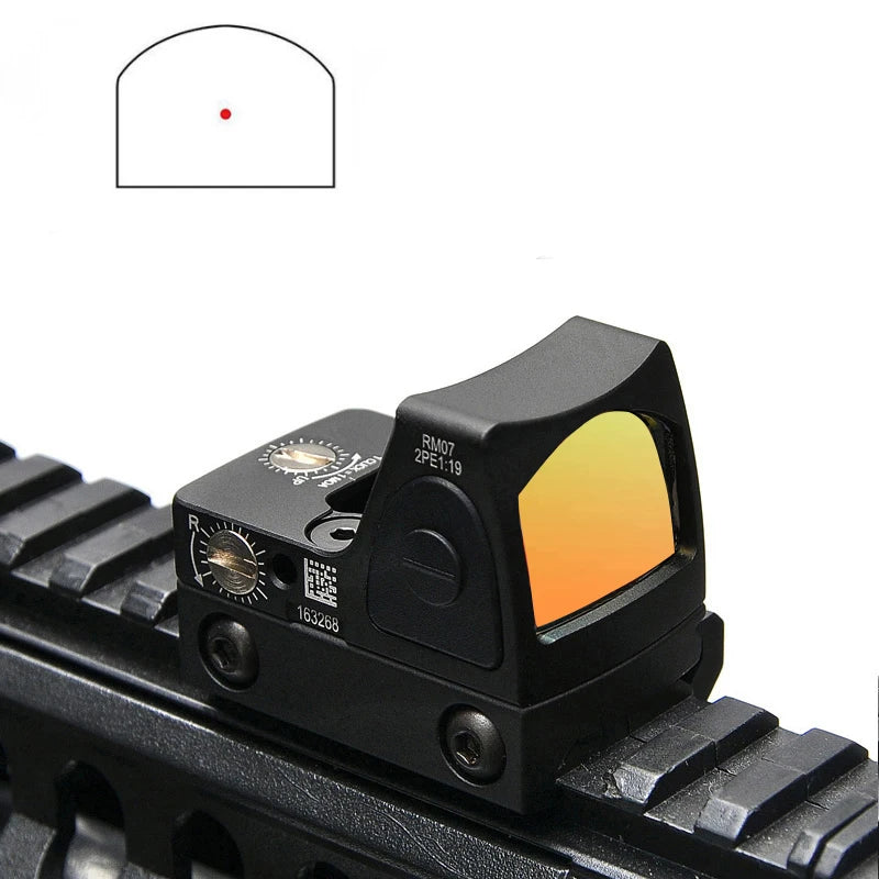 Mini RMR Red Dot Sight Collimator Rifle Reflex Sight Scope