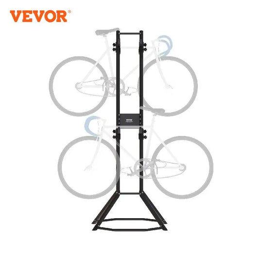 VEVOR 2/4 Bike Storage Rack Standing Gravity Wall