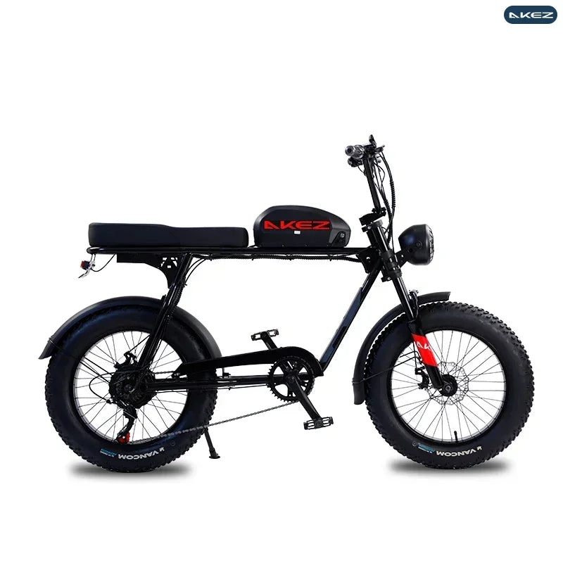 AKEZ E-Bike 1500W Motor 48V18AH Lithium Battery