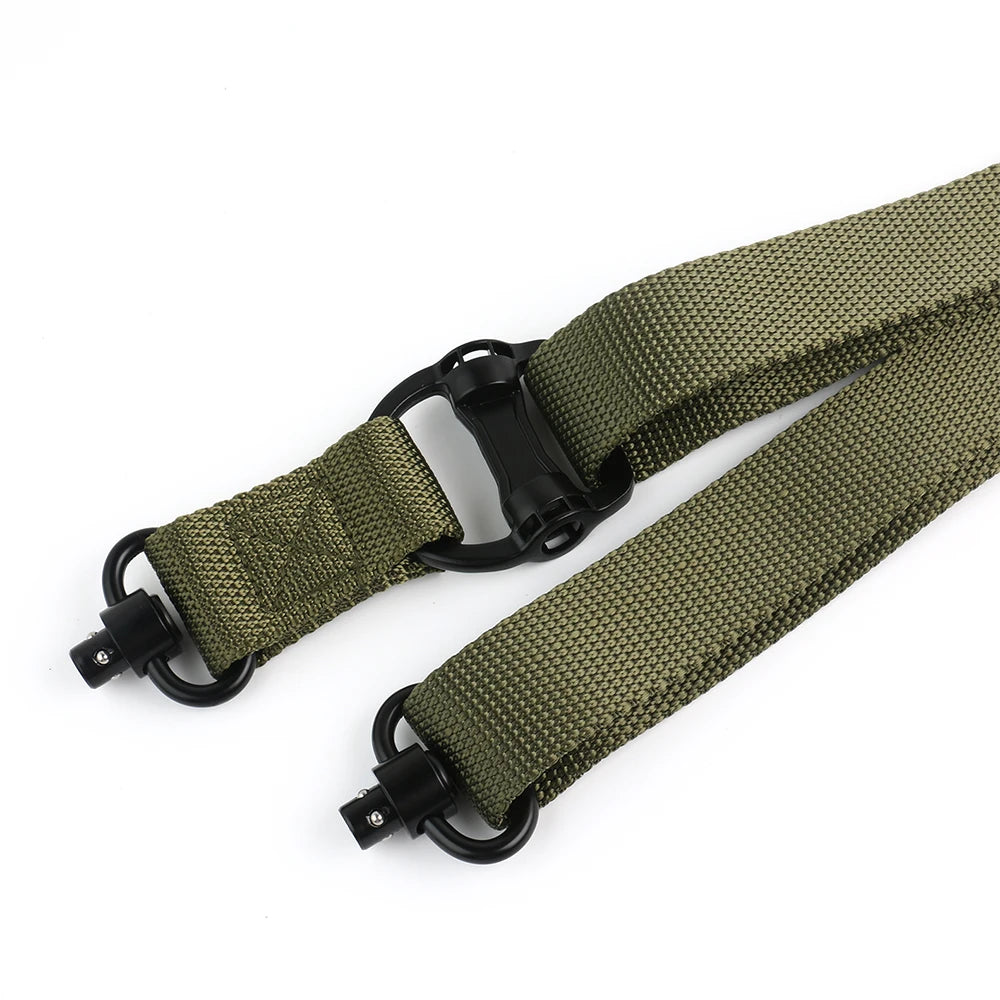 MS4 DUAL QD Multi-Mission 2 Point Sling Strap D-Ring ButtStock Sling Buckle