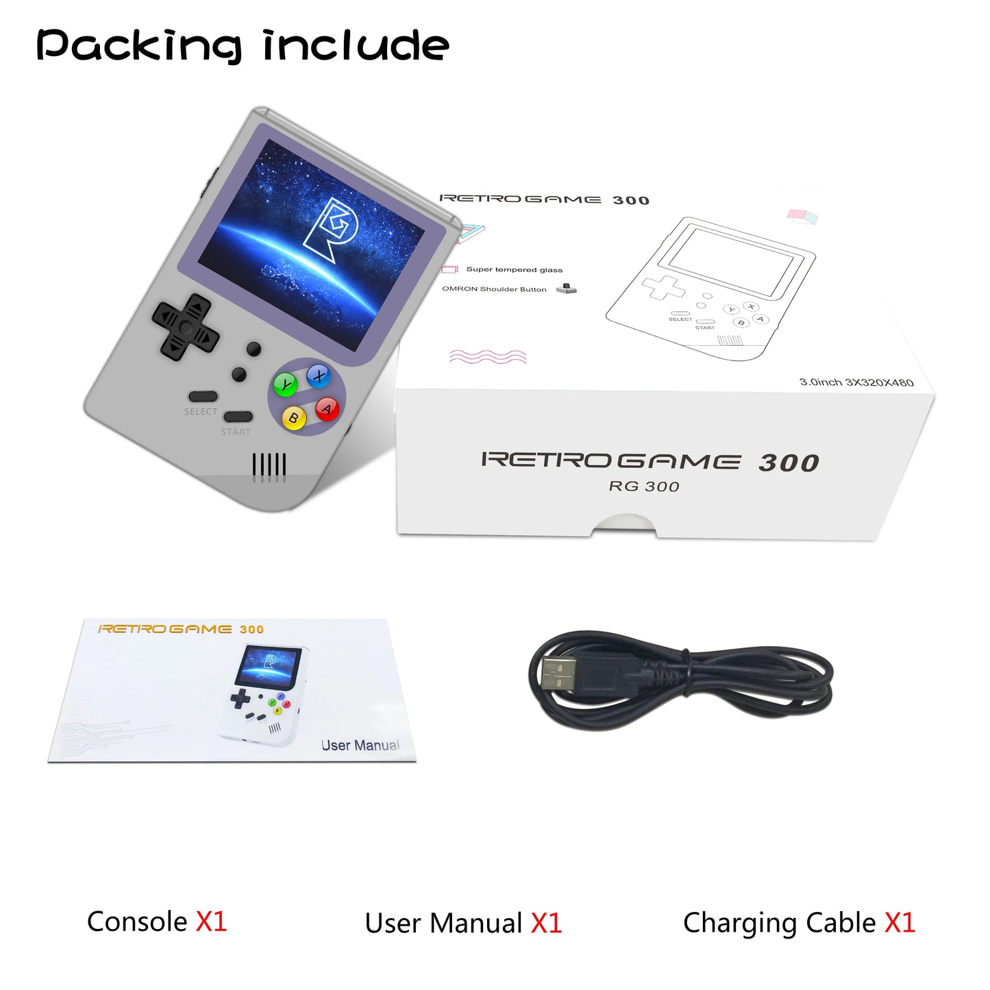 ANBERNIC RG300 Handheld Game Console Retro Game